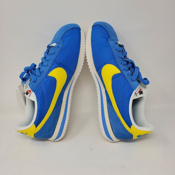 Nike Cortez TXT Light Photo Blue Lightning Sail HF0263-402 Men’s Size 8.5 - Picture 4 of 10